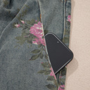  Rosewood Garden Denim Jumpsuit
