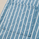  Bluebell Drift Distressed Denim Overalls