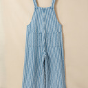  Bluebell Drift Distressed Denim Overalls