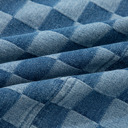  Denim Checkboard Breeze Shift Dress