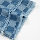  Denim Checkboard Breeze Shift Dress