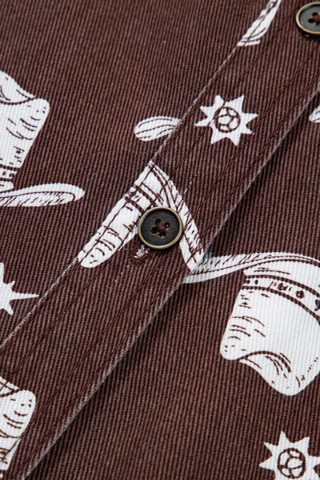 Desert Rodeo Charm Shirt Dress