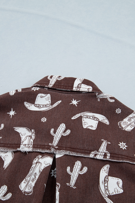 Desert Rodeo Charm Shirt Dress