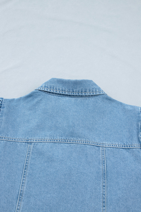 Bluebell Breeze Denim Babydoll Dress