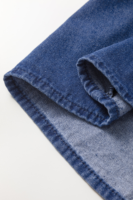 Indigo Ease Denim Mini Dress