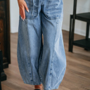  Breeze Cargo Denim Barrel Pants