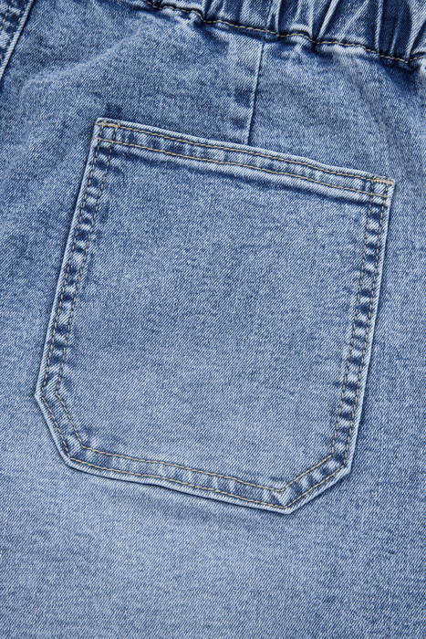 Breeze Cargo Denim Barrel Pants