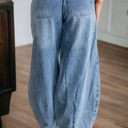  Breeze Cargo Denim Barrel Pants