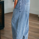  Breeze Cargo Denim Barrel Pants