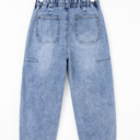  Breeze Cargo Denim Barrel Pants