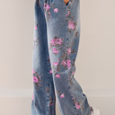  Blushing Garden Wide Leg Pants