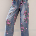  Blushing Garden Wide Leg Pants