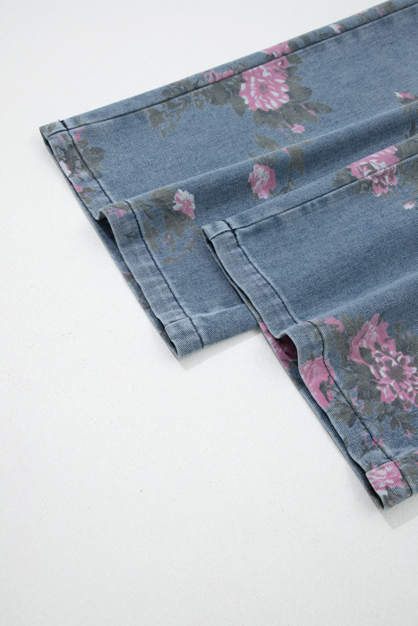 Blushing Garden Wide Leg Pants