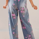  Blushing Garden Wide Leg Pants