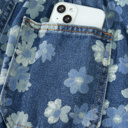  Bluebell Bloom Barrel Leg Pants