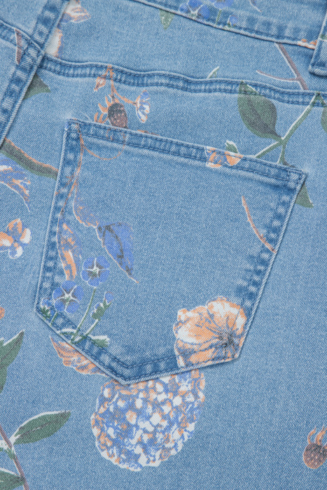Meadowlight Floral Wide Leg Jeans