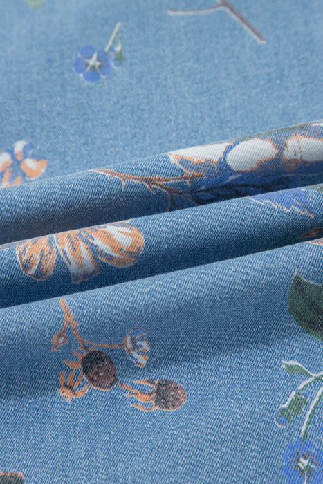 Meadowlight Floral Wide Leg Jeans