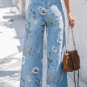  Meadowlight Floral Wide Leg Jeans