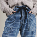  Blue Ridge Plaid Drawstring Pants