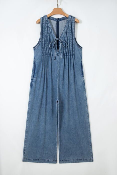 Blue Ridge Wanderer Denim Jumpsuit