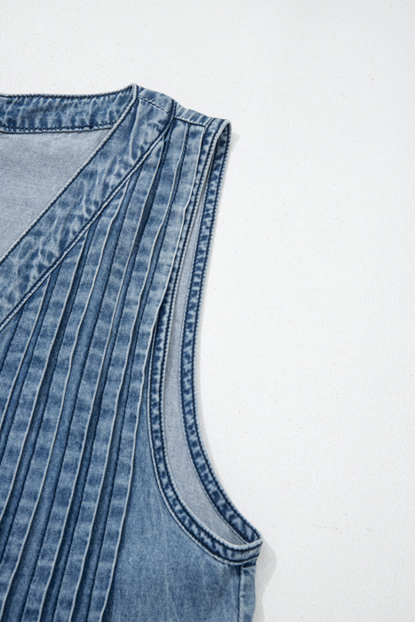 Blue Ridge Wanderer Denim Jumpsuit