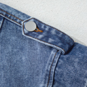  Denim Cargo Crop Vest