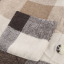  Mocha Patchwork Shacket