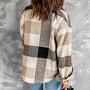  Mocha Patchwork Shacket