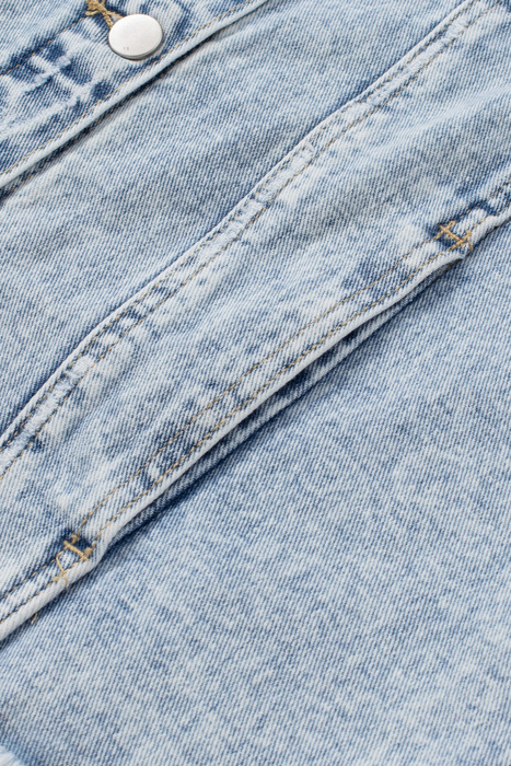 Rebel Edge Distressed Denim Jacket