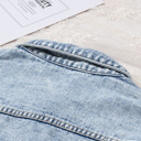  Rebel Edge Distressed Denim Jacket