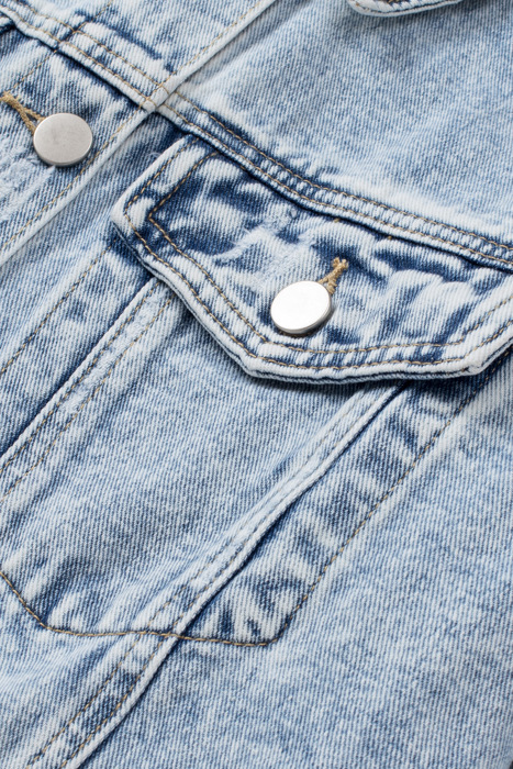Rebel Edge Distressed Denim Jacket