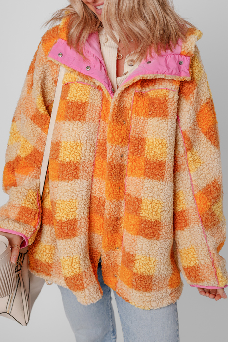 Sunset Glow Sherpa Jacket