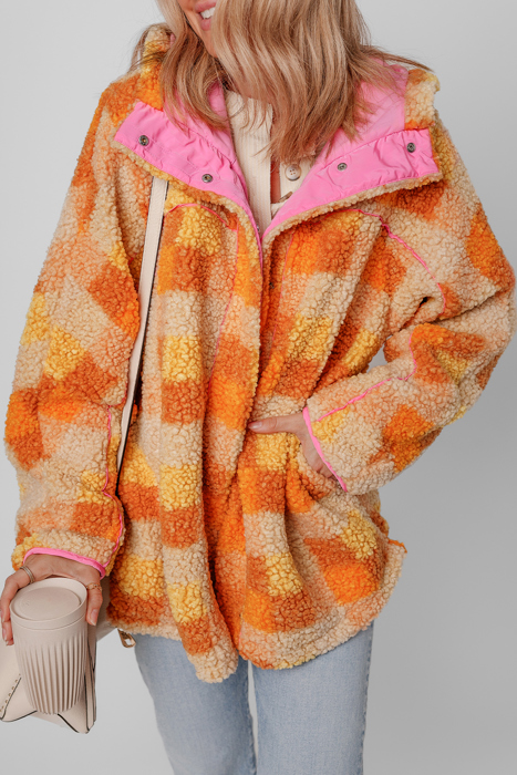 Sunset Glow Sherpa Jacket
