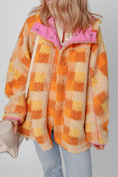Sunset Glow Sherpa Jacket