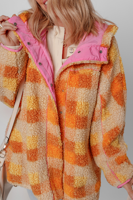 Sunset Glow Sherpa Jacket