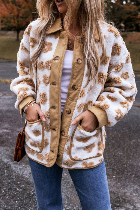 Daisy Dreams Sherpa Jacket