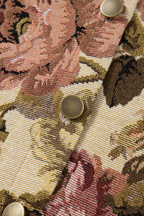 Garden Whimsy Patchwork Shacket