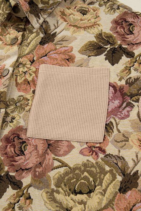 Garden Whimsy Patchwork Shacket