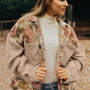  Garden Whimsy Patchwork Shacket