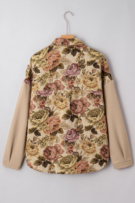 Garden Whimsy Patchwork Shacket