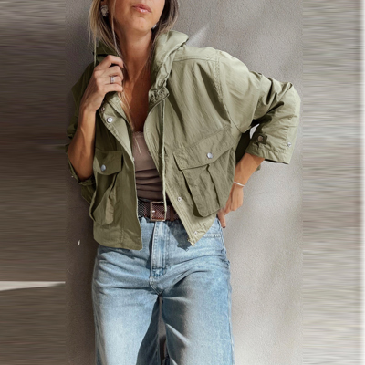 Urban Breeze Utility Hoodie Jacket