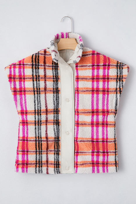 Sunset Glow Sherpa Vest