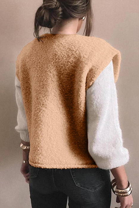 Golden Hearth Sherpa Vest