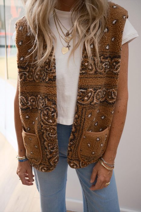 Cozy Caravan Sherpa Vest