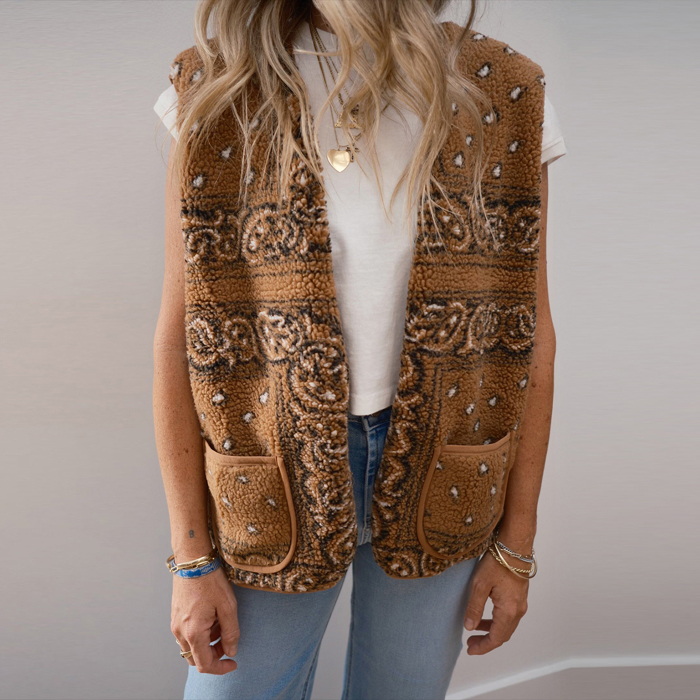 Cozy Caravan Sherpa Vest