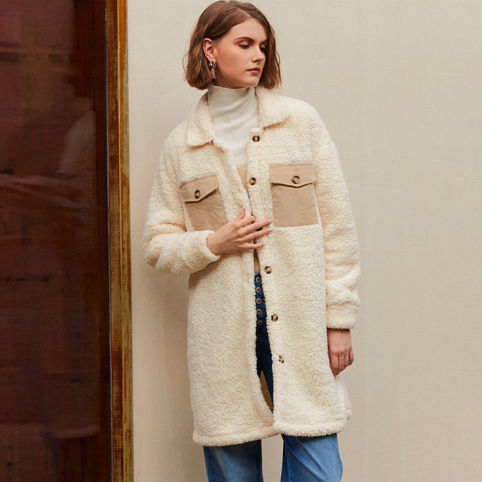 Alpine Whisper Sherpa Coat