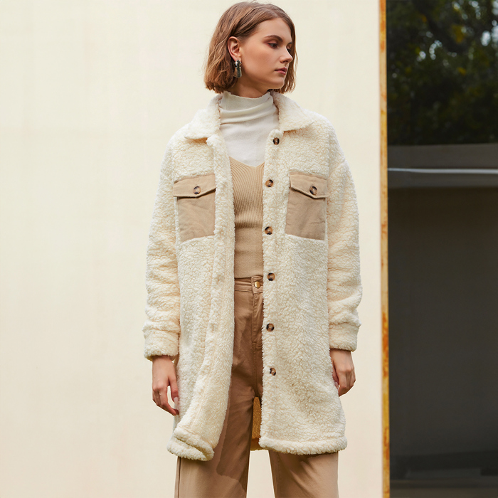 Alpine Whisper Sherpa Coat