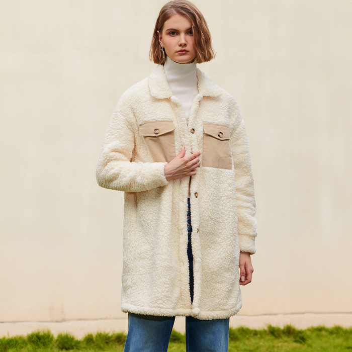 Alpine Whisper Sherpa Coat
