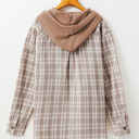  Cozy Trail Plaid Hoodie Shirt