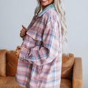  Sugarplum Plaid Shacket